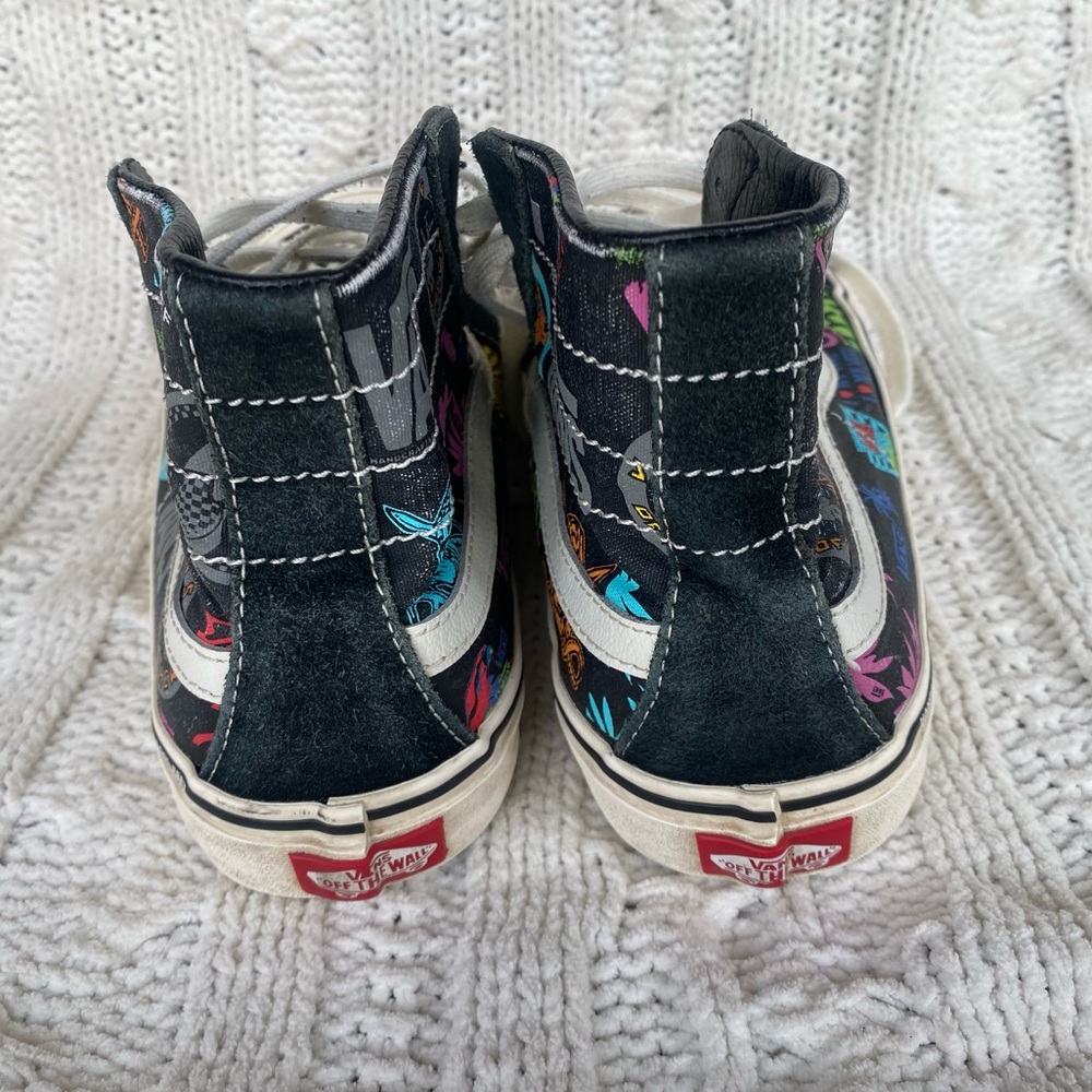 Vans Sk8-Hi 138 Decon V66 Black US Mens 9.5 Womens 11 Retro High Top Ska… - Picture 5 of 10